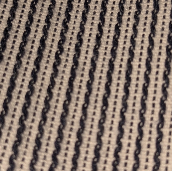 90s Y2K Kathy Ireland Pinstripe Crop Pants - Size 10 - Picture 5 of 9